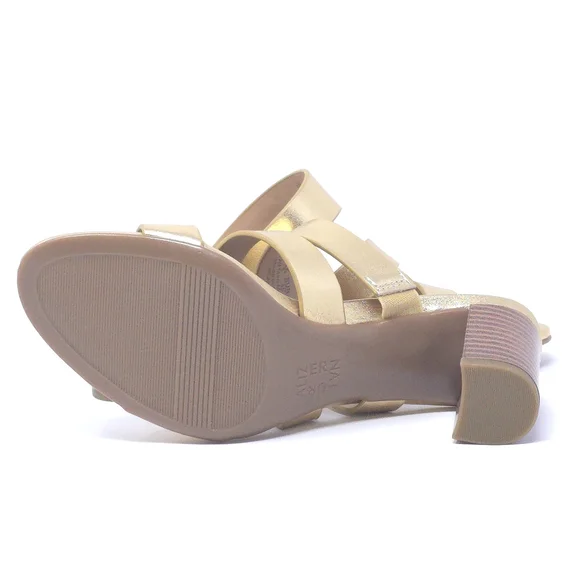 Naturalizer Beaming Sandal Straps Gold 5M - Picture 6 of 9